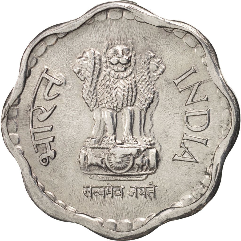 India | 10 Paise Coin | Ashoka lion | Km:39 | 1983 - 1993