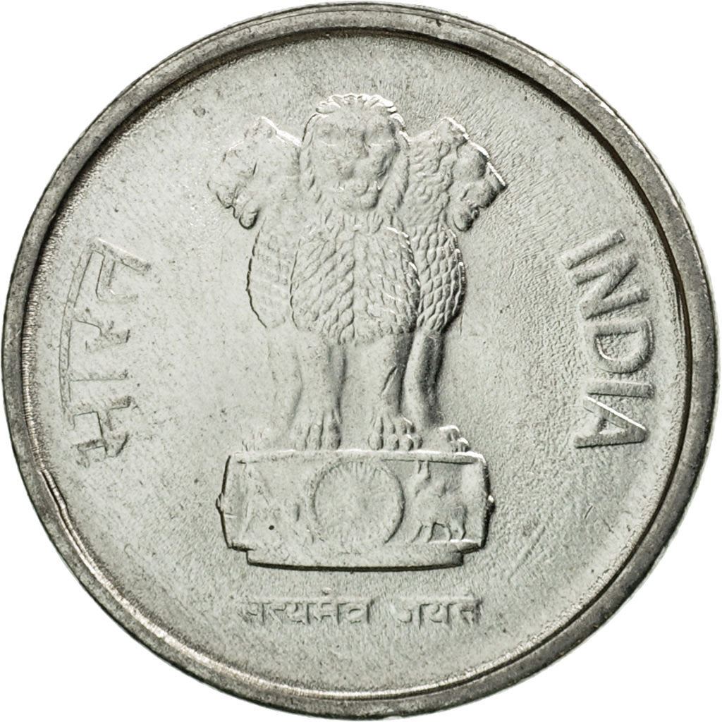 India | 10 Paise Coin | Asoka Lion | Km:40.1 | 1988 - 1998