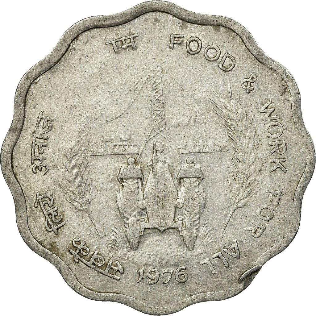 India | 10 Paise Coin | FAO | Km:30 | 1976