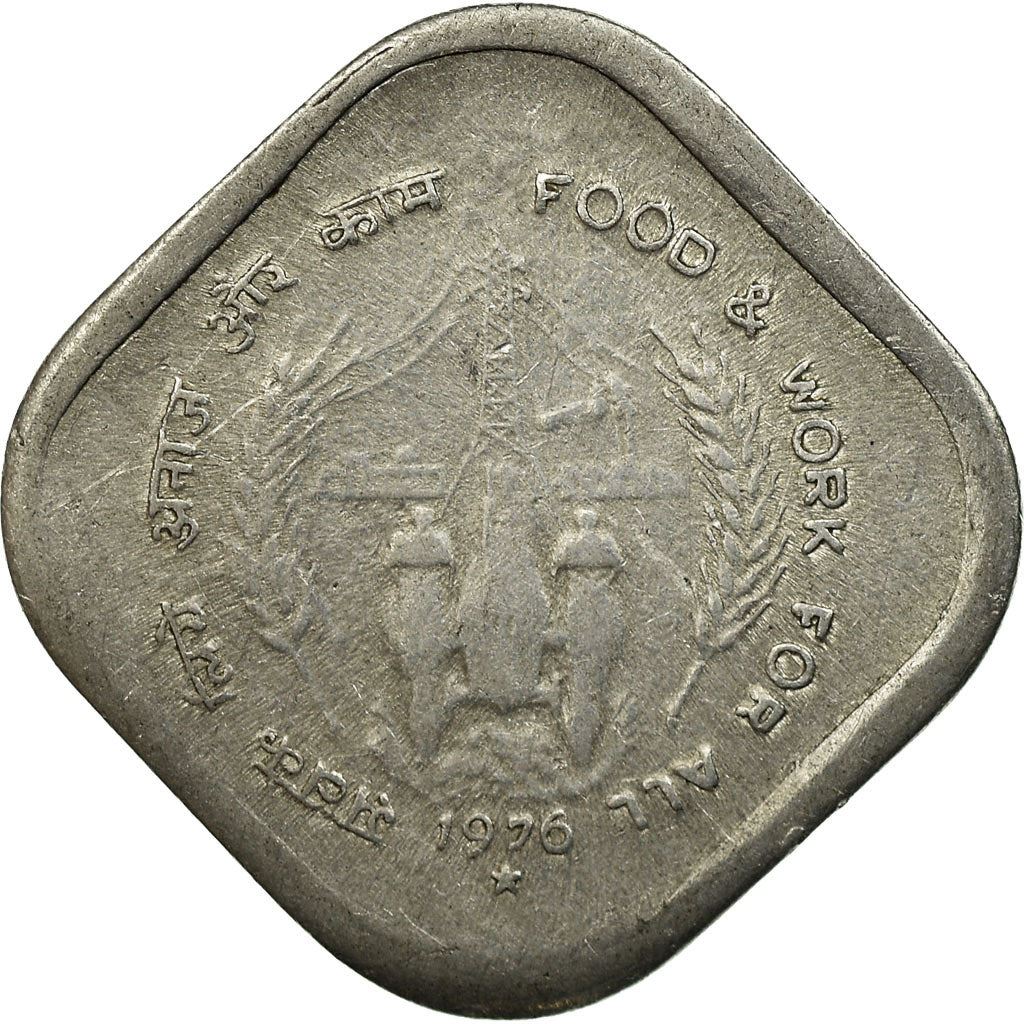 India | 5 Paise Coin | FAO | Km:19 | 1976