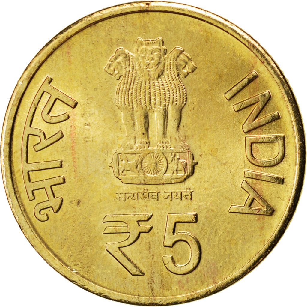 India | 5 Rupees Coin | Shri Mata Vaishno Devi | Km:429 | 2012