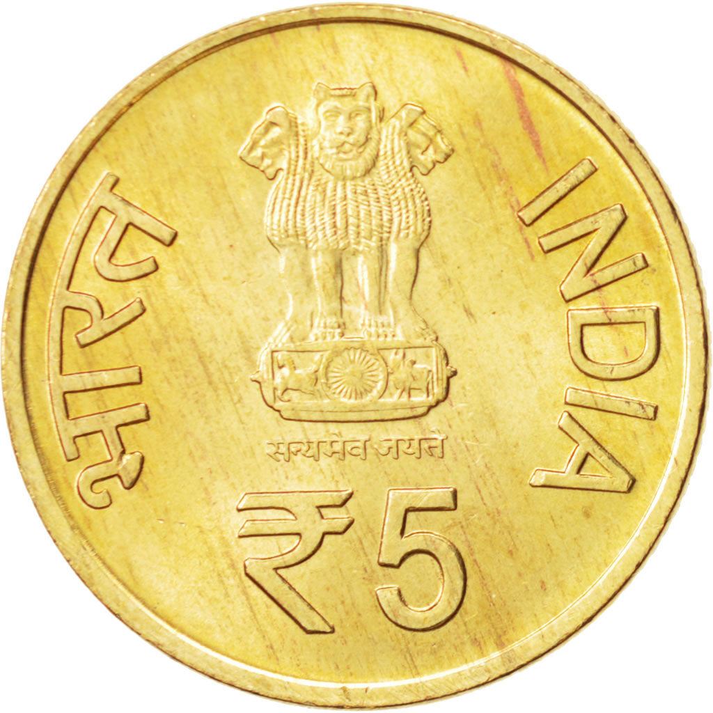 India | 5 Rupees Coin | Shri Mata Vaishno Devi | Km:429 | 2012