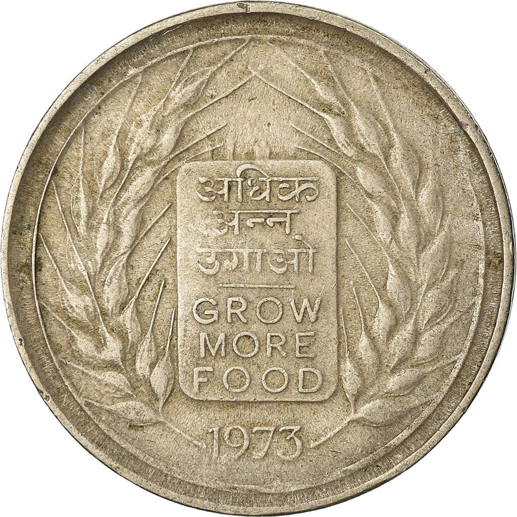 India | 50 Paise Coin | FAO | Km:62 | 1973