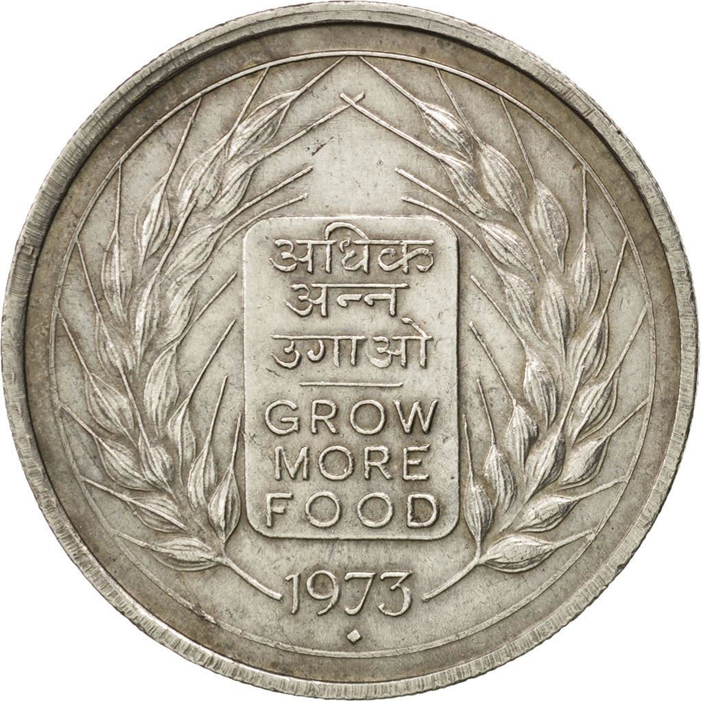 India | 50 Paise Coin | FAO | Km:62 | 1973