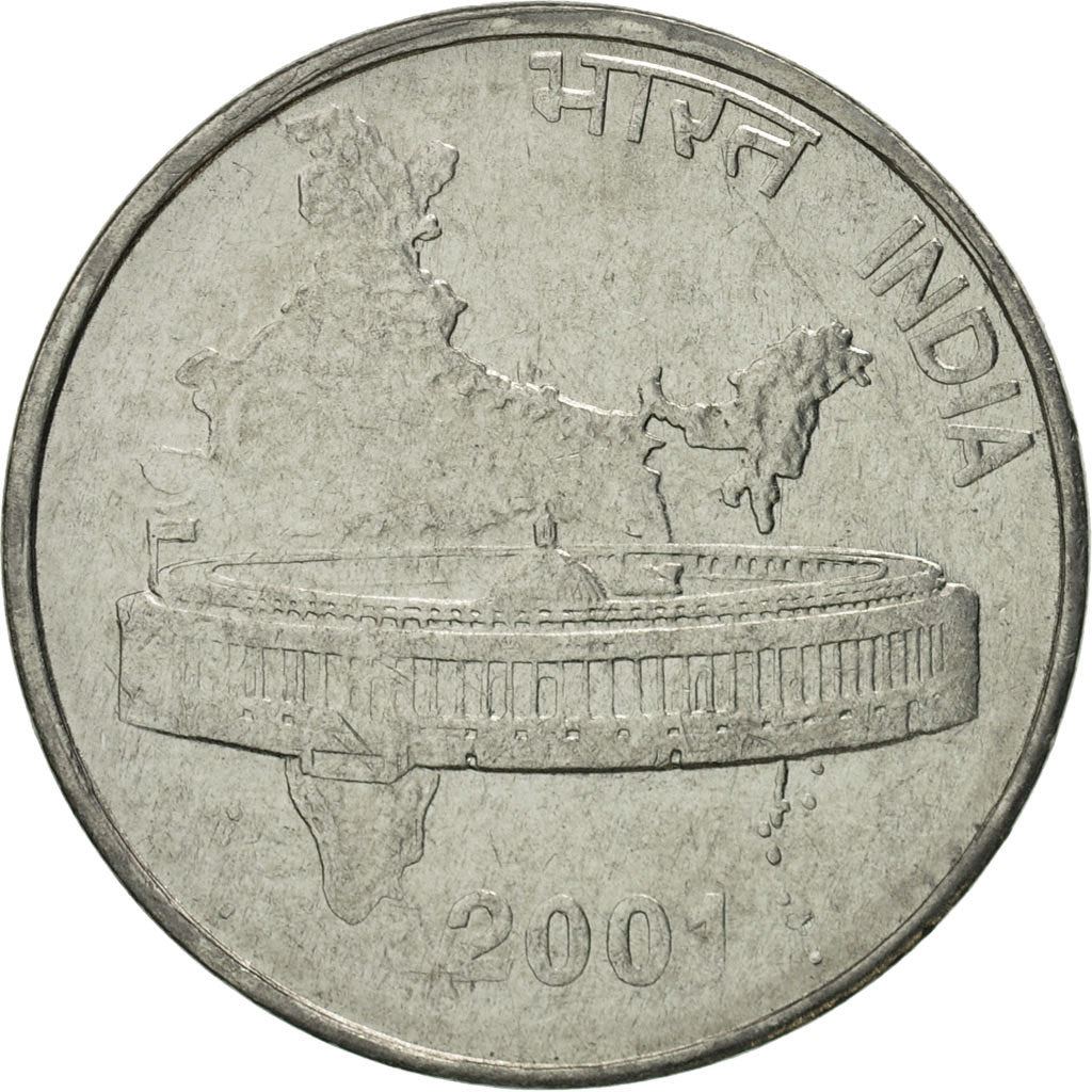 India | 50 Paise Coin | Parliament house | Km:69 | 1988 - 2007