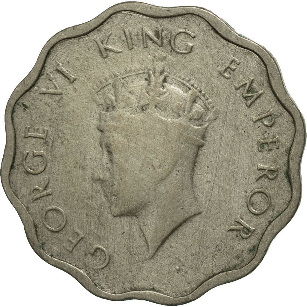 India - British | 1 Anna Coin | King George VI | Km:536 | 1938 - 1940