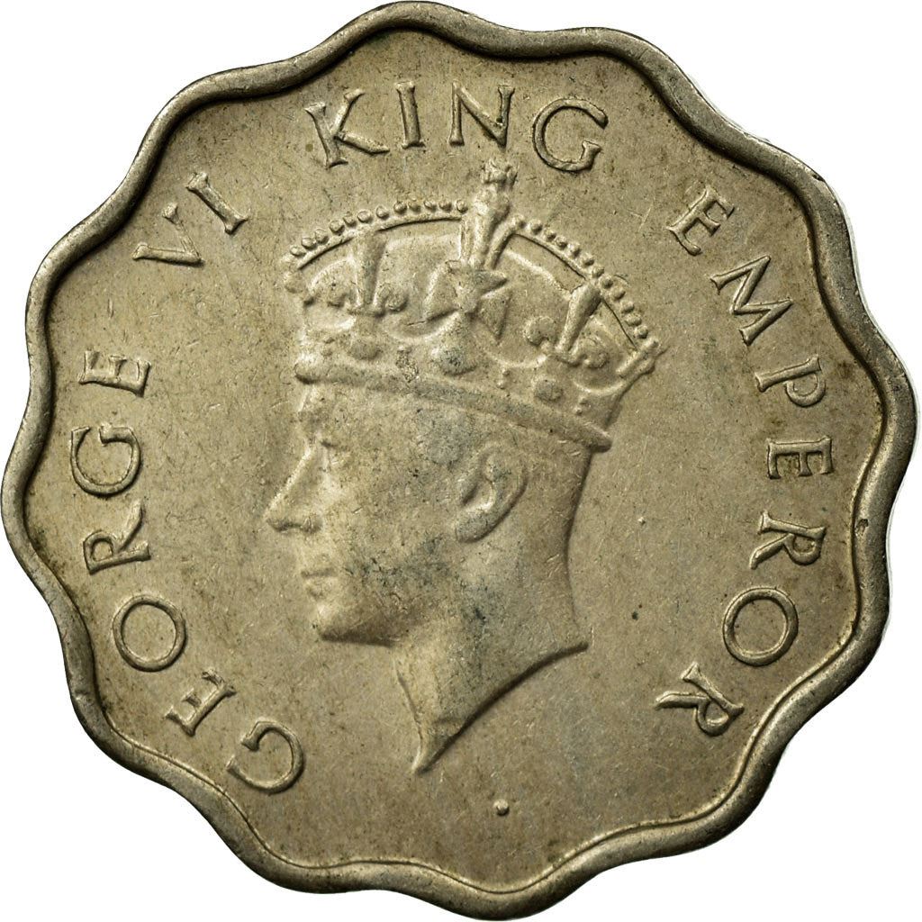 India - British | 1 Anna Coin | King George VI | Km:536 | 1938 - 1940