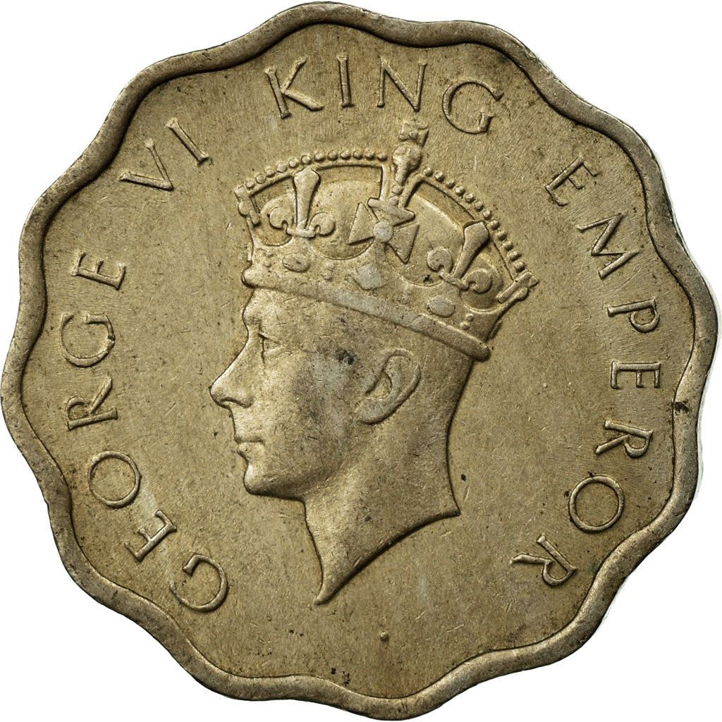 India - British | 1 Anna Coin | King George VI | Km:536 | 1938 - 1940