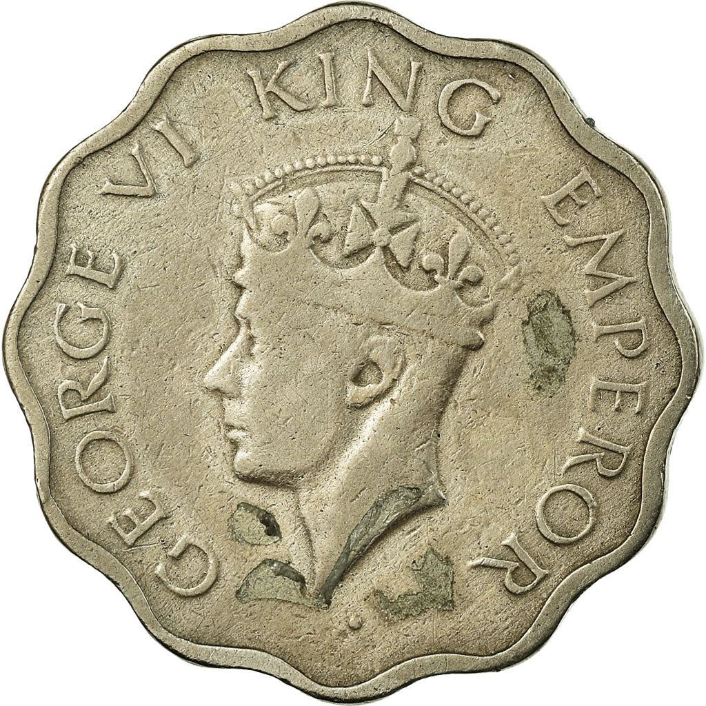 India - British | 1 Anna Coin | King George VI | Km:537 | 1940 - 1941