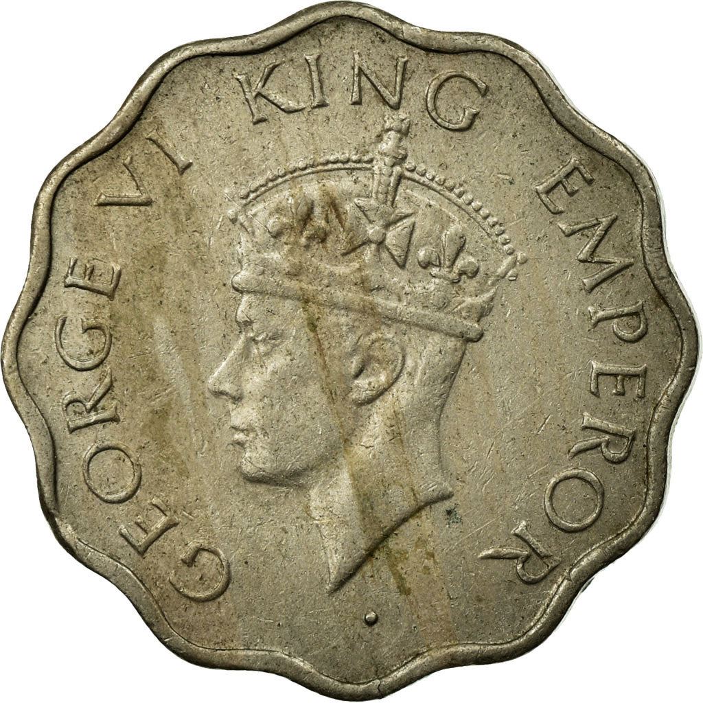 India - British | 1 Anna Coin | King George VI | Km:538 | 1946 - 1947