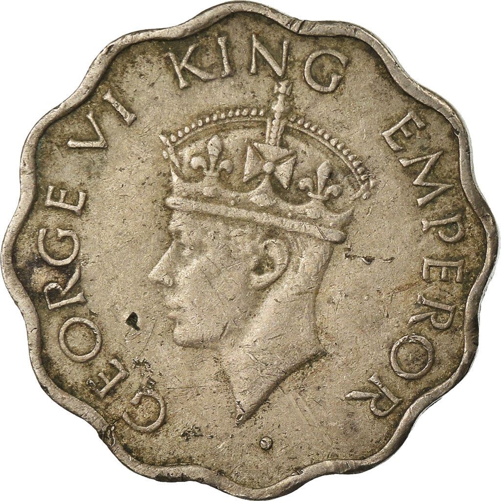 India - British | 1 Anna Coin | King George VI | Km:538 | 1946 - 1947