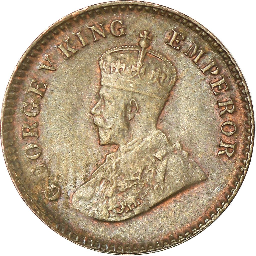 India - British | 1/12 Anna Coin | King George V | Km:509 | 1912 - 1936