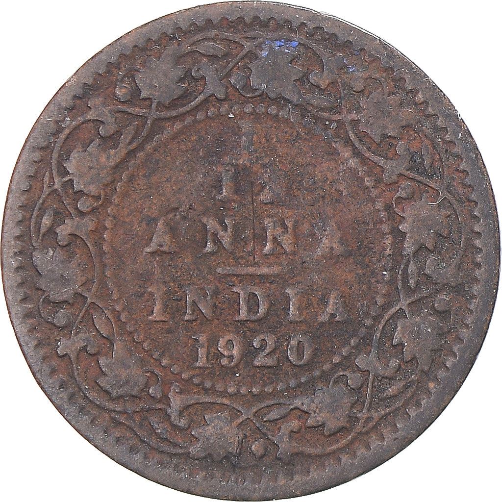 India - British | 1/12 Anna Coin | King George V | Km:509 | 1912 - 1936