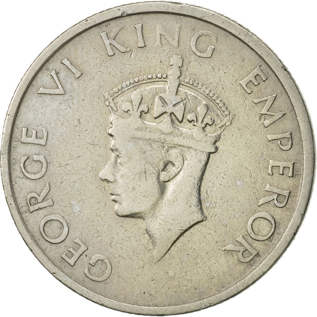 India - British | 1/2 Rupee Coin | King George VI | Km:553 | 1946 - 1947