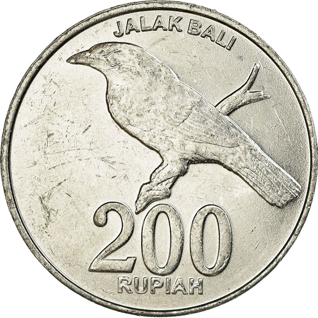 Indonesia 200 Rupiah Coin KM66 2003