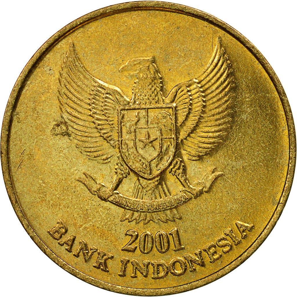 Indonesia 500 Rupiah Coin KM59 1997 - 2003