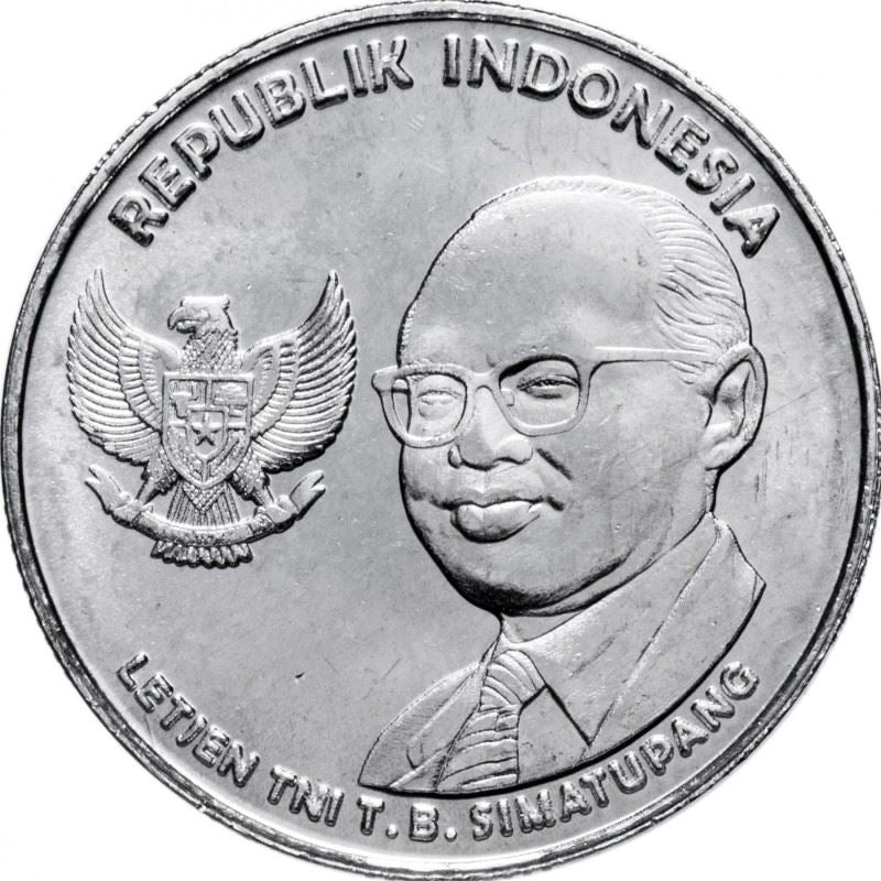 Indonesia 500 Rupiah T. B. Simatupang Coin KM73 2016