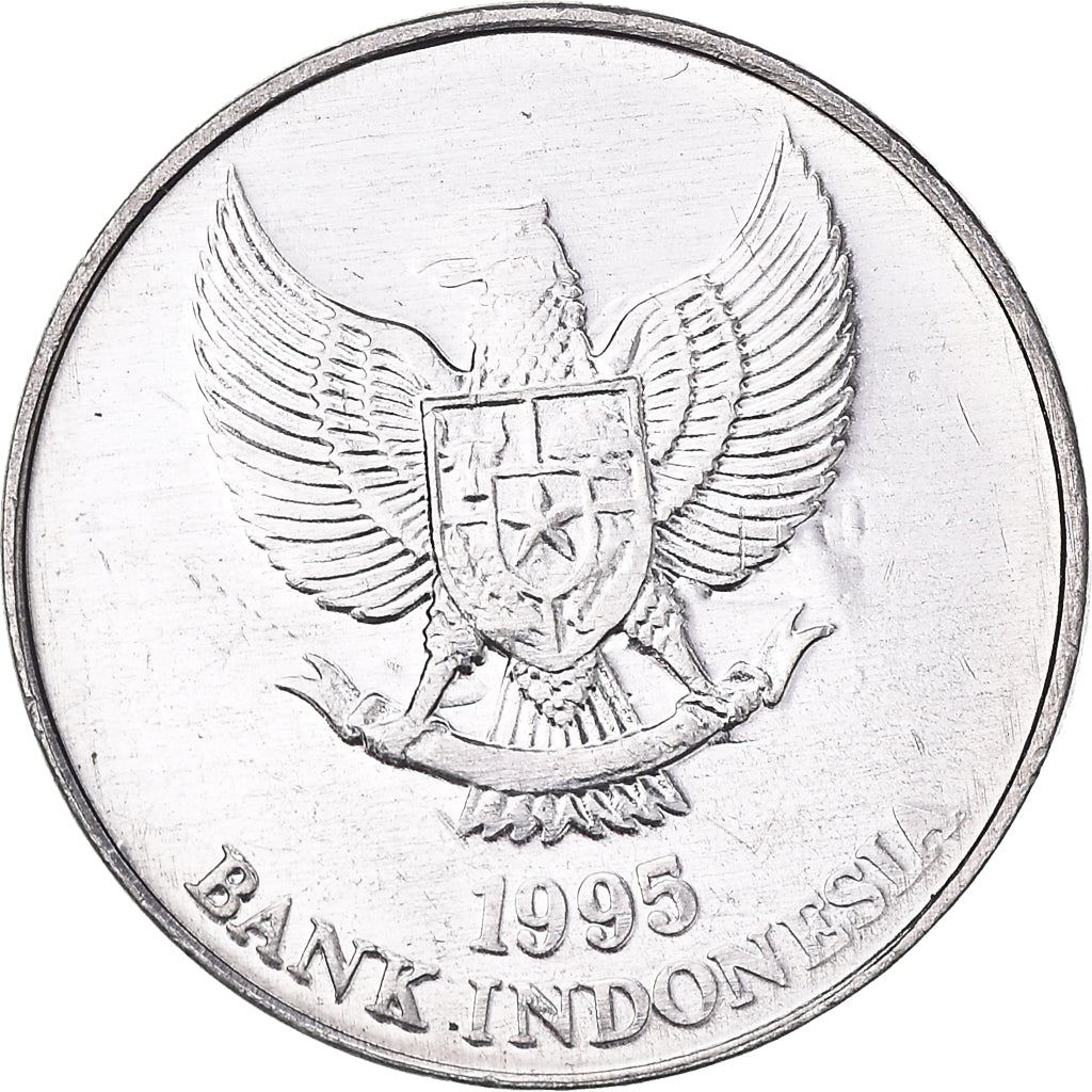 Indonesian 25 Rupiah Coin | Nutmeg | Myristica Fragrans | KM55 | Indonesia | 1991 - 1996