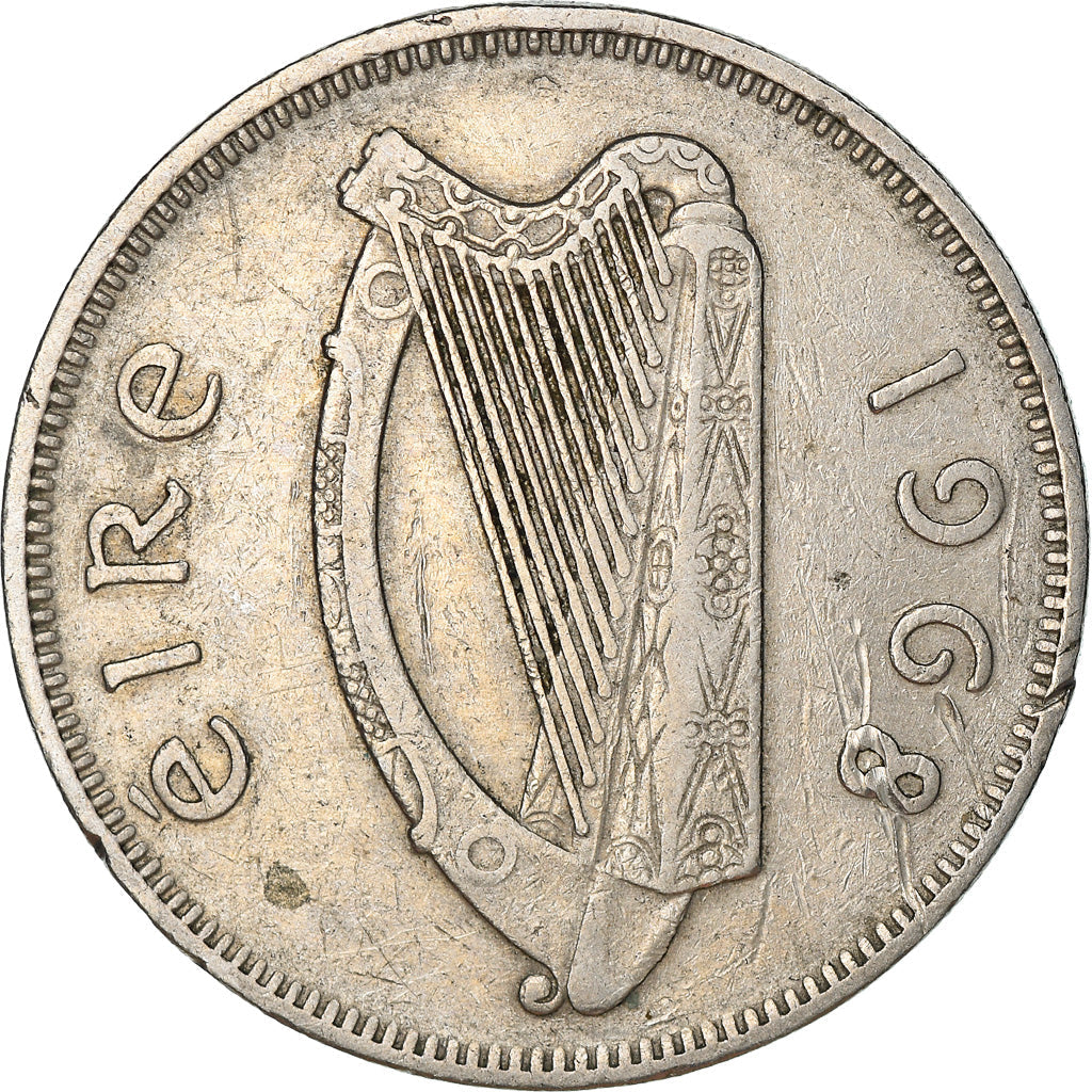 Ireland Coin Irish 1 Floirin | Salmon | Harp | KM15a | 1951 - 1968