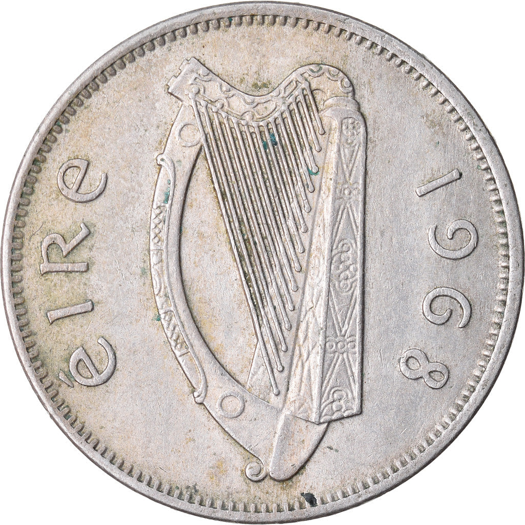 Ireland Coin Irish 6 Pingin | Celtic Harp | Irish Wolfhound | KM13a | 1942 - 1969