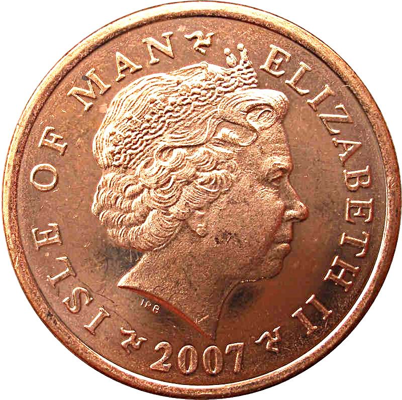 Isle of Man Coin Man 2 Pence | Queen Elizabeth II | Albert Tower | KM1254 | 2004 - 2016