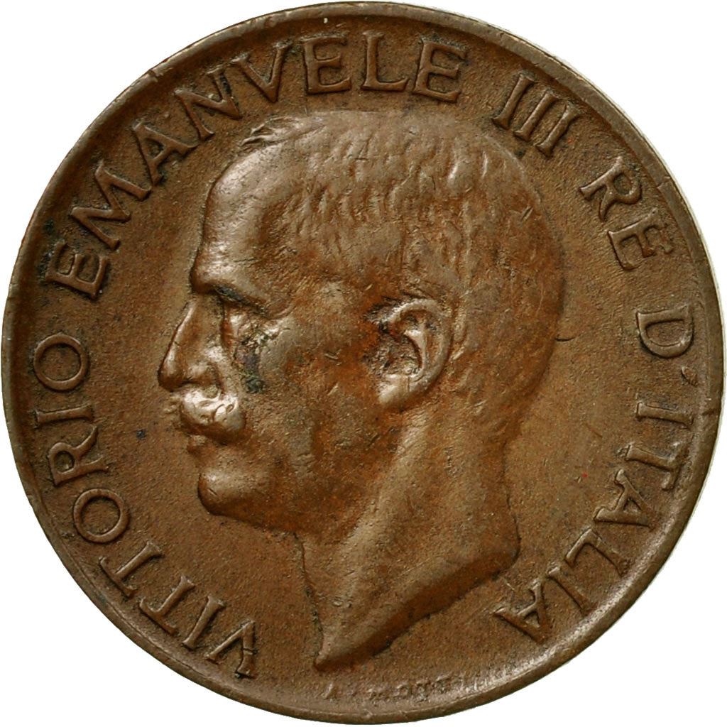 Italy Coin 5 Centesimi - Vittorio Emanuele III | Ear of Wheat | KM59 | 1919 - 1937