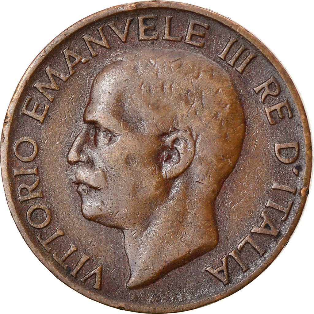 Italy Coin 5 Centesimi - Vittorio Emanuele III | Ear of Wheat | KM59 | 1919 - 1937