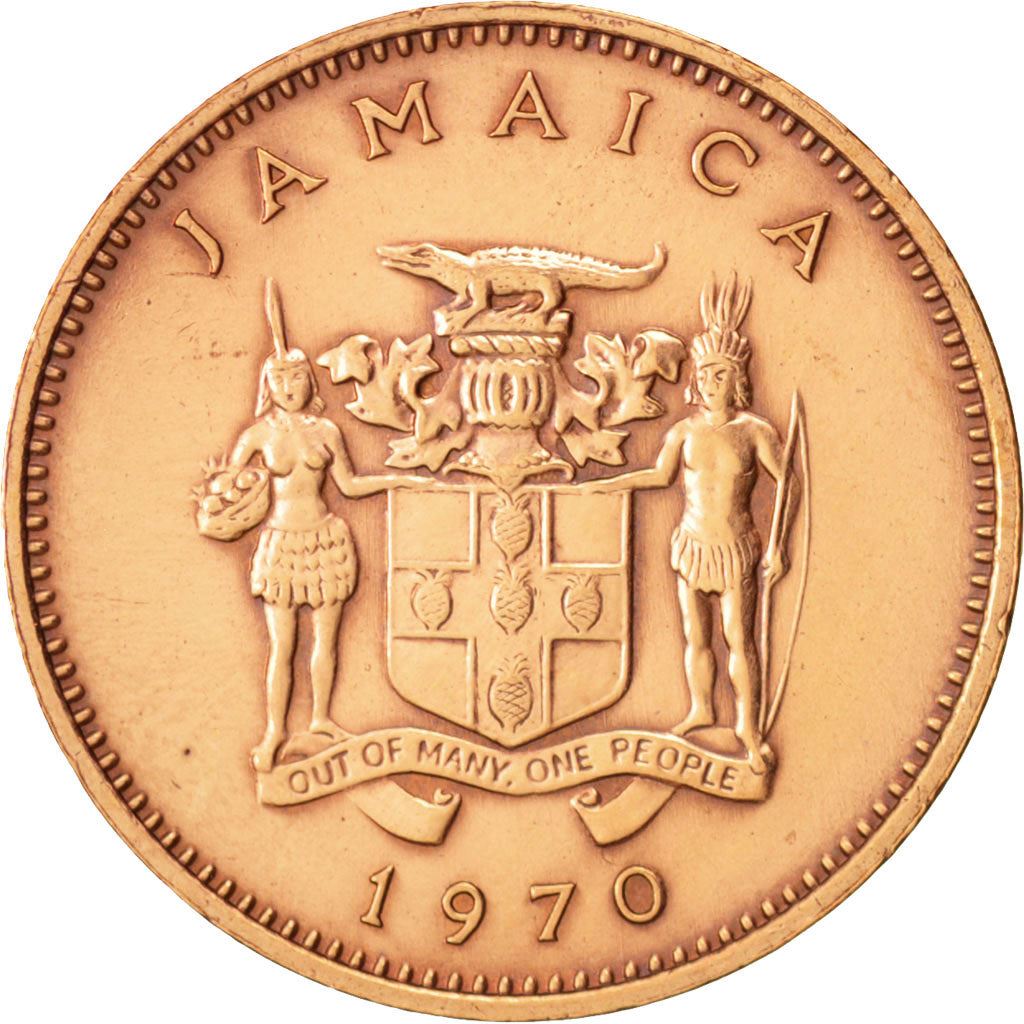 Jamaica | 1 Cent Coin | Ackee | Km:45 | 1969 - 1971