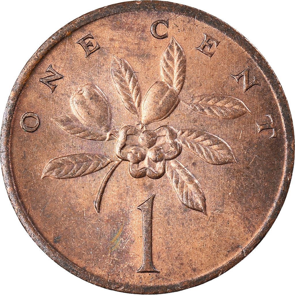 Jamaica | 1 Cent Coin | Ackee | Km:45 | 1969 - 1971