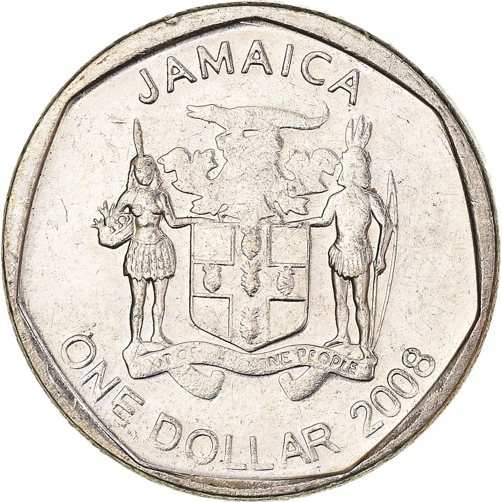 Jamaica | 1 Dollar Coin | Alexander Bustamante | Km:189 | 2008 - 2022