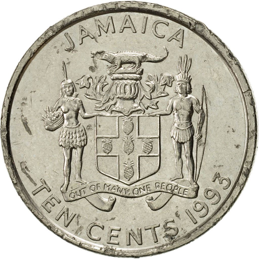 Jamaica | 10 Cents Coin | Paul Bogle | Km:146.1 | 1991 - 1994