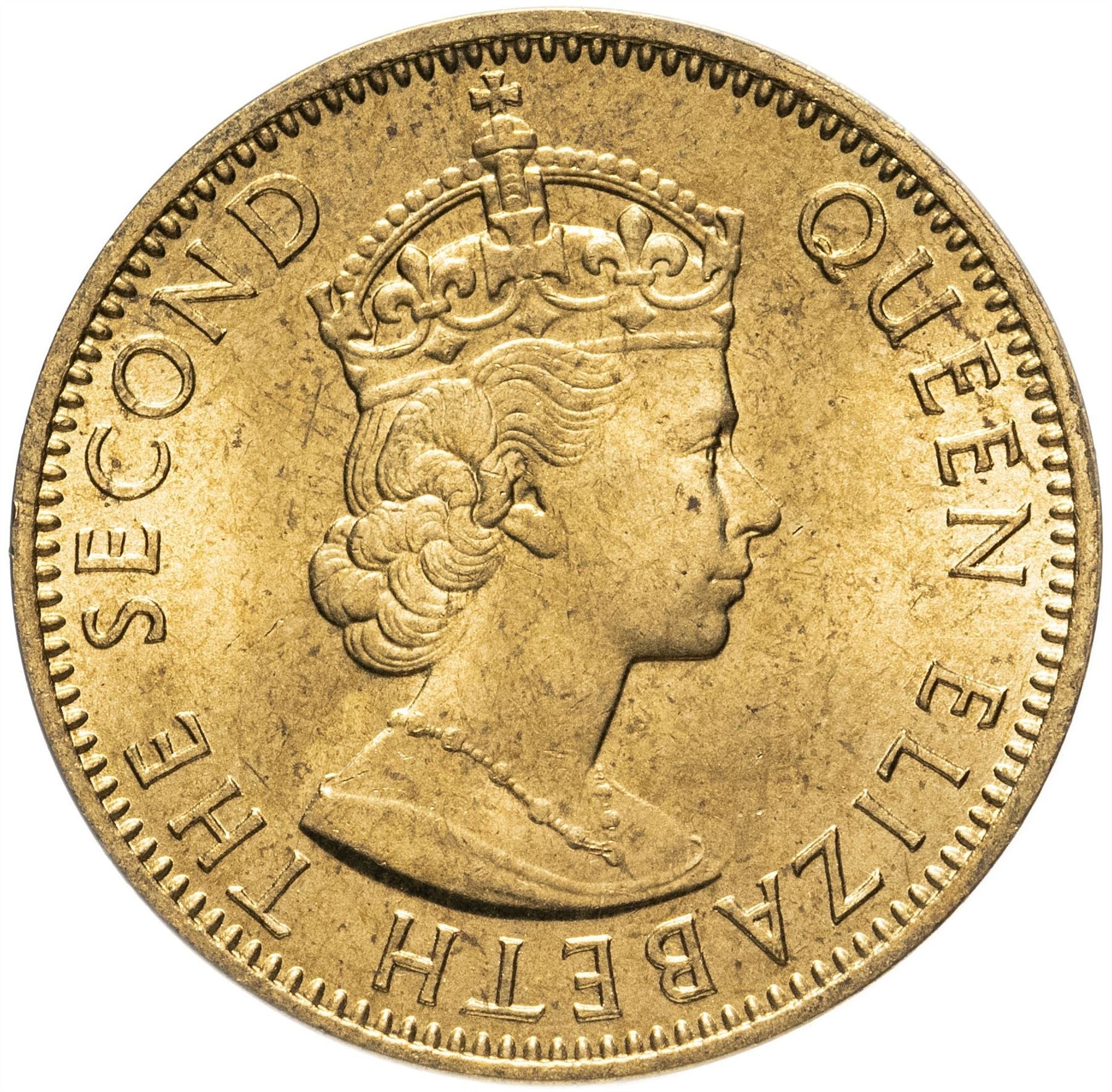 Jamaica | 1/2 Penny Coin | Queen Elizabeth II | Km:38 | 1964 - 1966