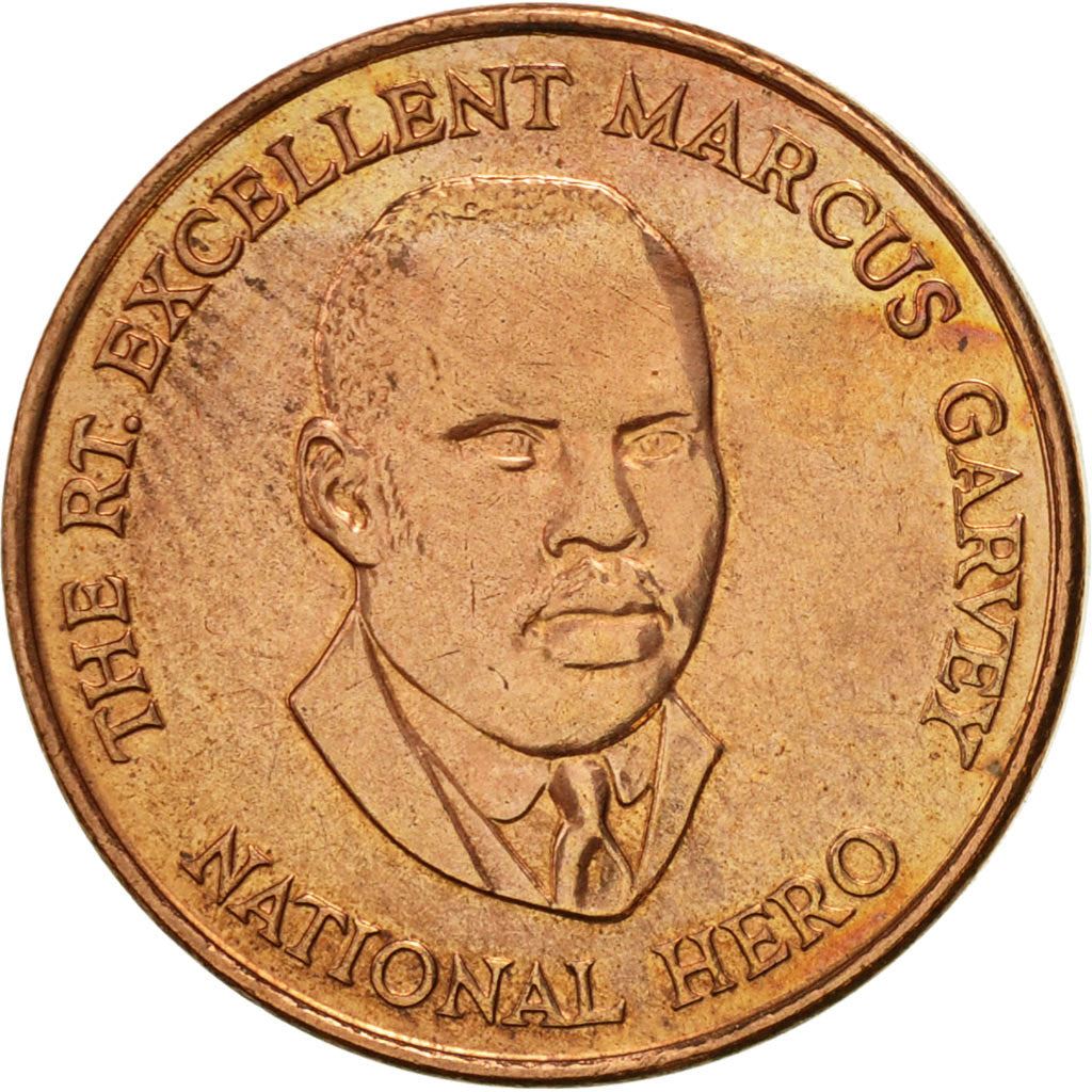 Jamaica | 25 Cents Coin | Marcus Garvey | Km:167 | 1995 - 2012