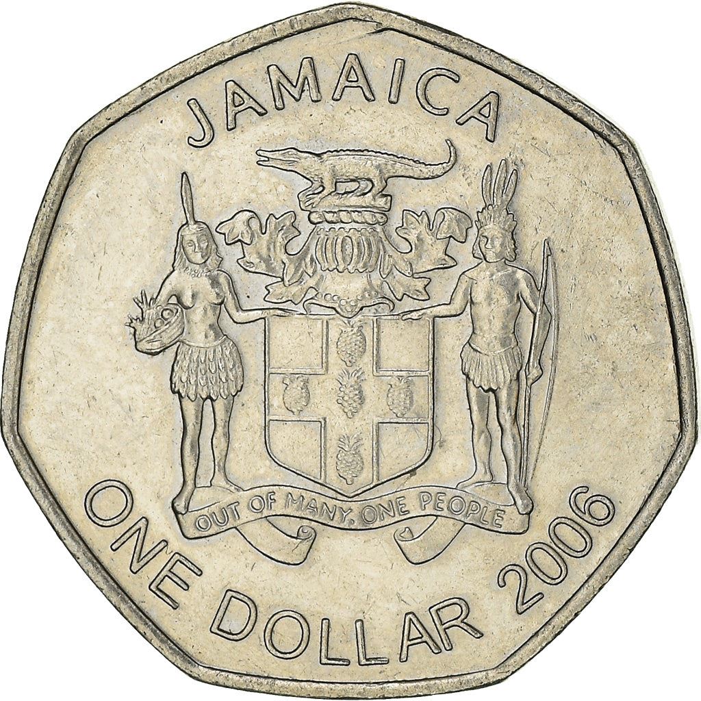 Jamaica Coin | 1 Dollar Coin | Alexander Bustamante | KM164 | 1994 - 2008