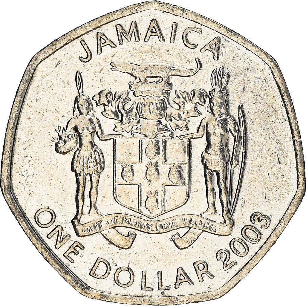 Jamaica Coin | 1 Dollar Coin | Alexander Bustamante | KM164 | 1994 - 2008