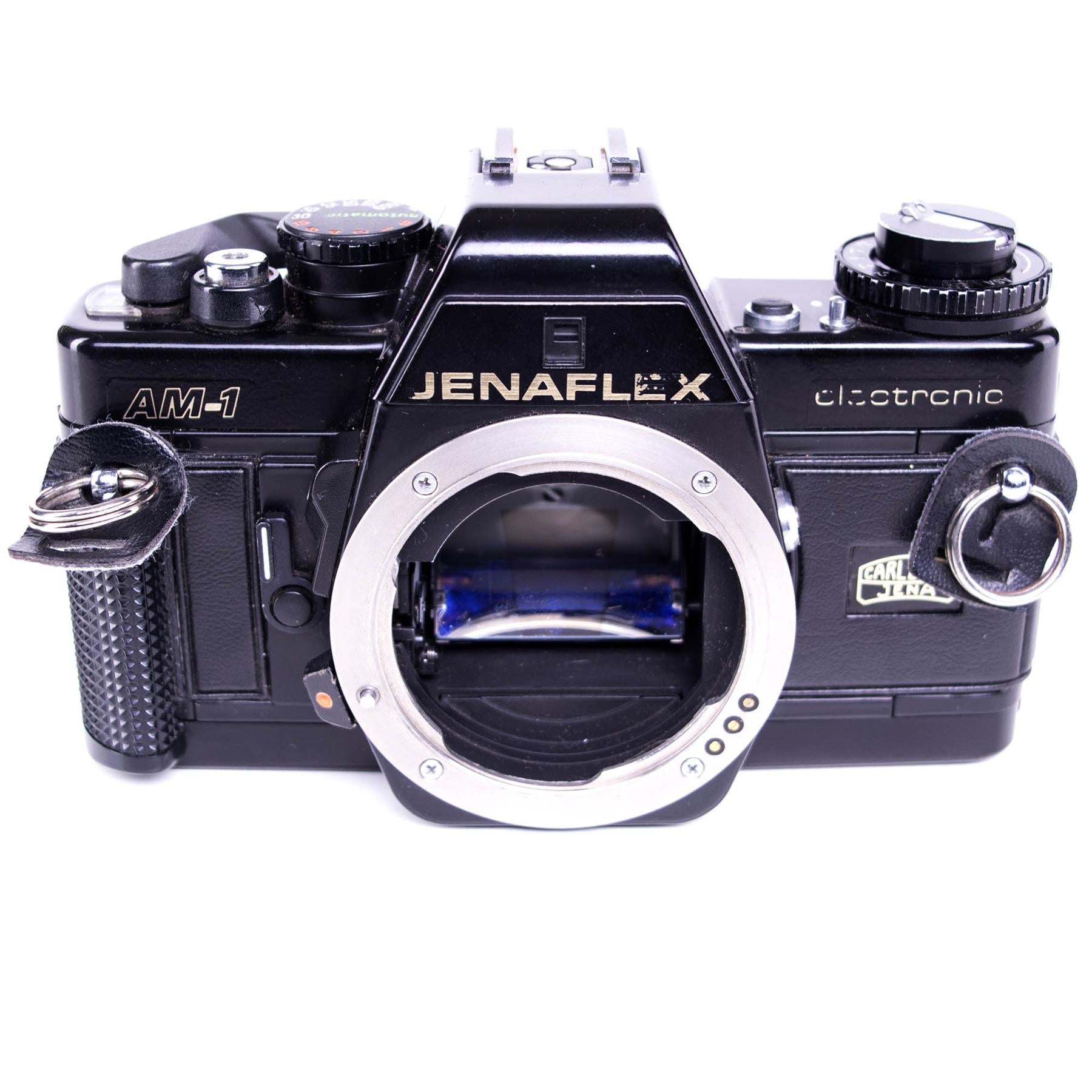 Jenaflex AM-1 Camera | Prakticar 28mm f2.8 lens | Black | DDR | B mount | 1985