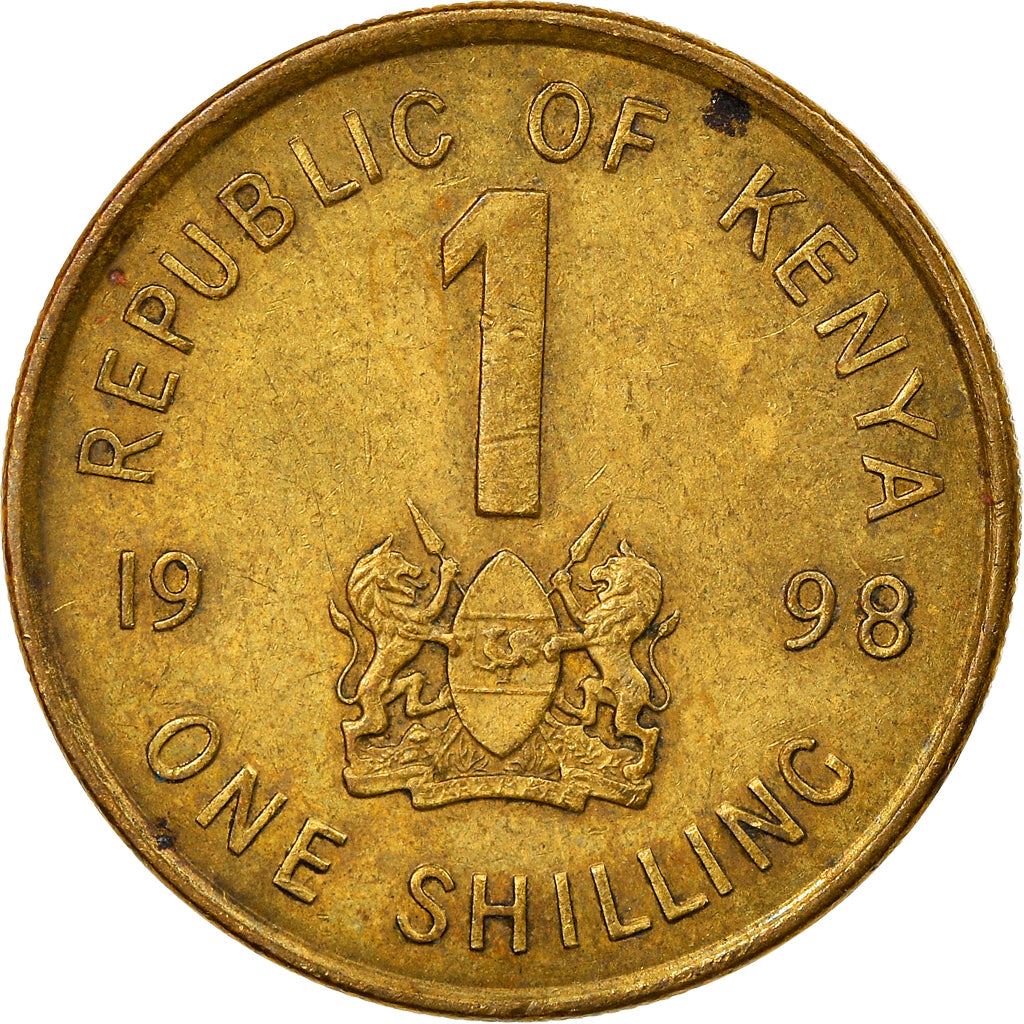 Kenya 1 Shilling | Daniel Toroitch Coin | KM29 | 1995 - 1998