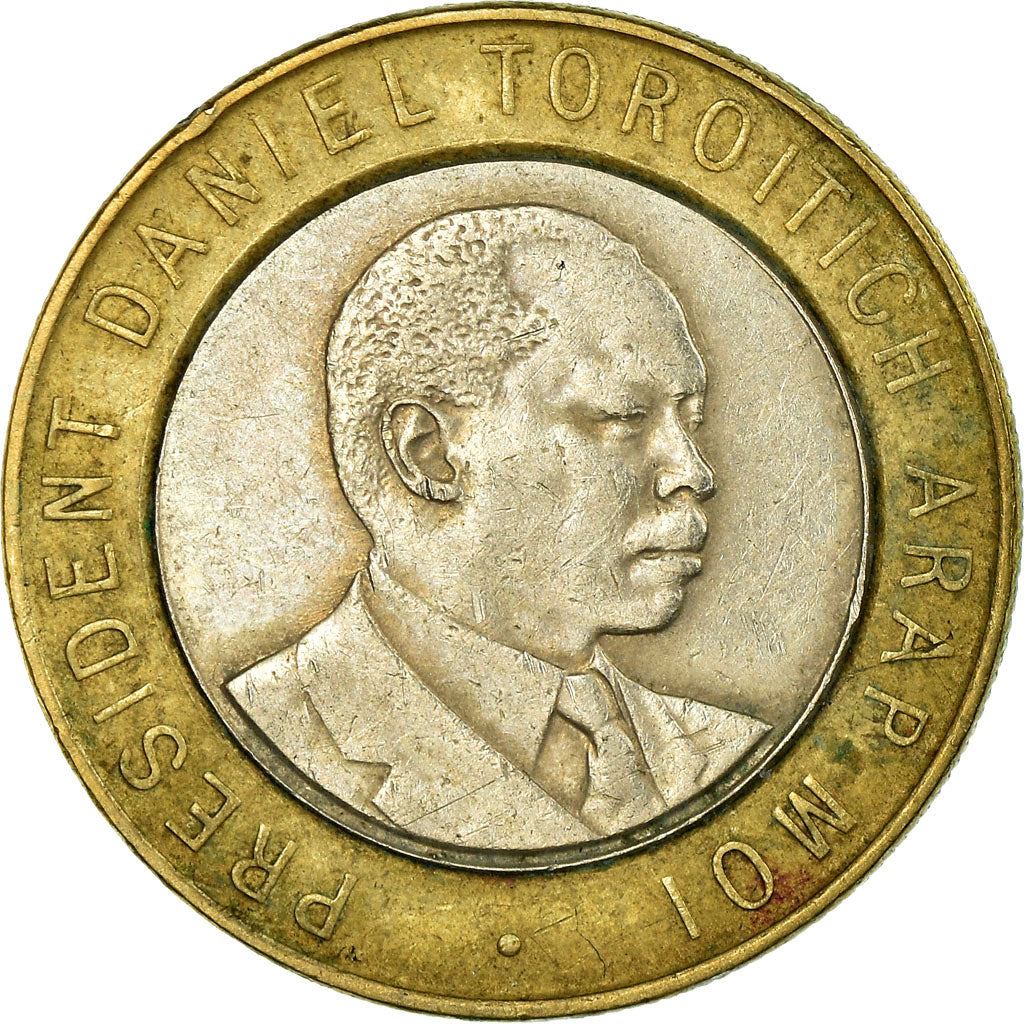 Kenya 10 Shillings Coin | KM27 | 1994 - 1997