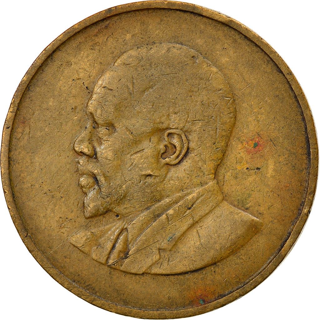 Kenya 5 Cents | Mzee Jomo Kenyatta Coin | KM1 | 1966 - 1968