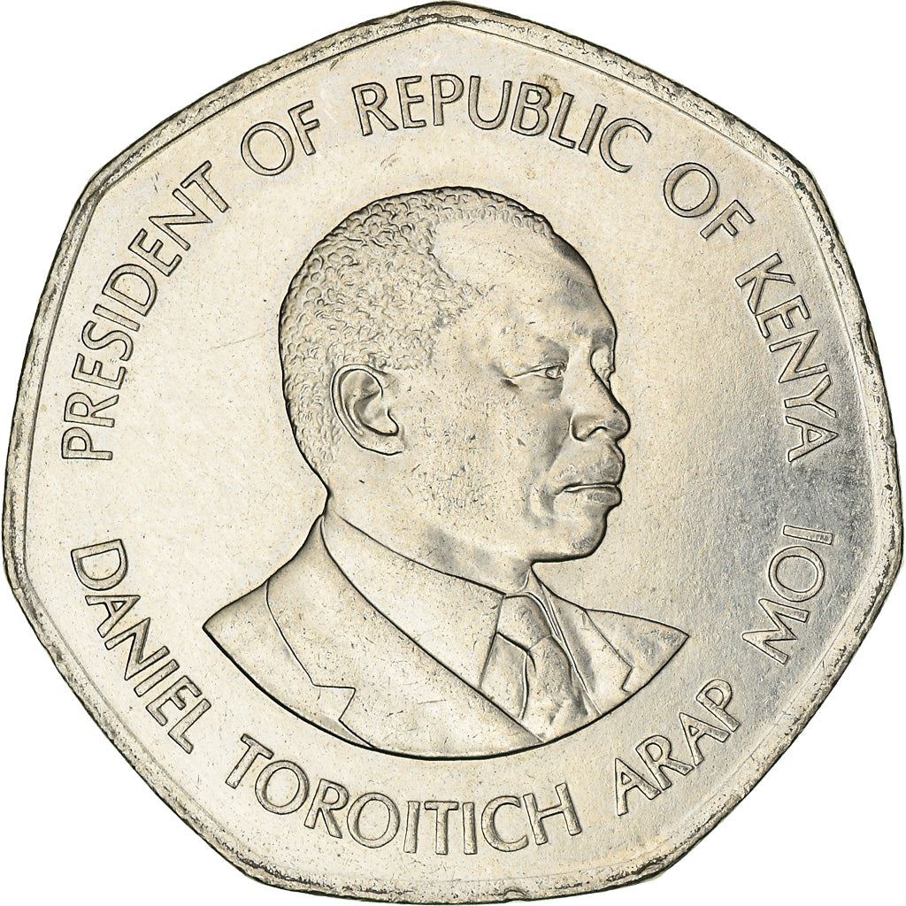 Kenya 5 Shillings Coin | KM23a | 1994