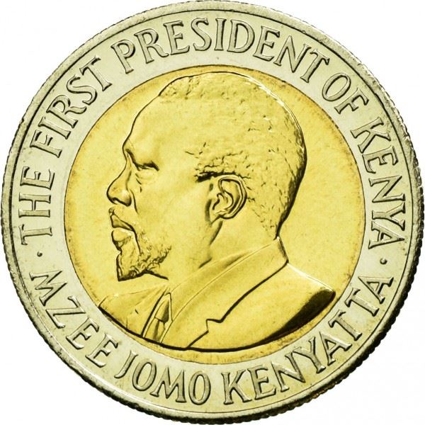 Kenya 5 Shillings | M.J.Kenyatta Coin | KM37.1 | 2005 - 2009