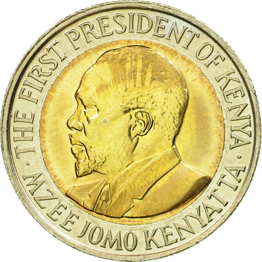 Kenya 5 Shillings | M.J.Kenyatta Coin | KM37.1 | 2005 - 2009