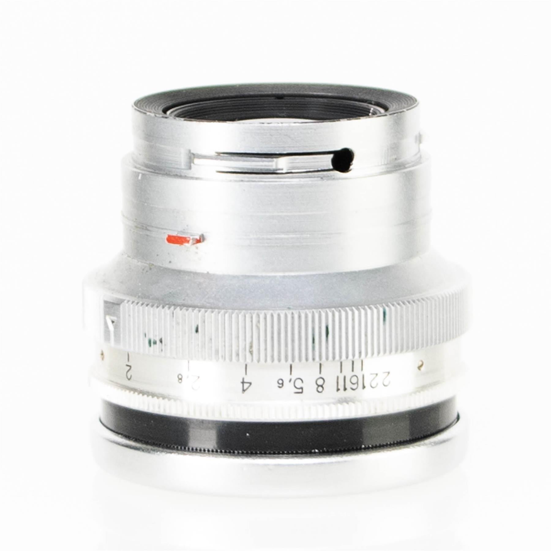 Kiev 2a Camera | 50mm f2 lens | White | Soviet union | 1955 - 1958