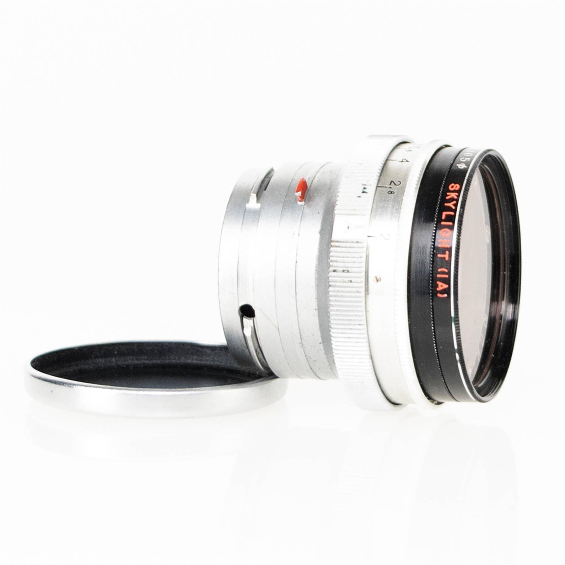 Kiev 2a Camera | 50mm f2 lens | White | Soviet union | 1955 - 1958