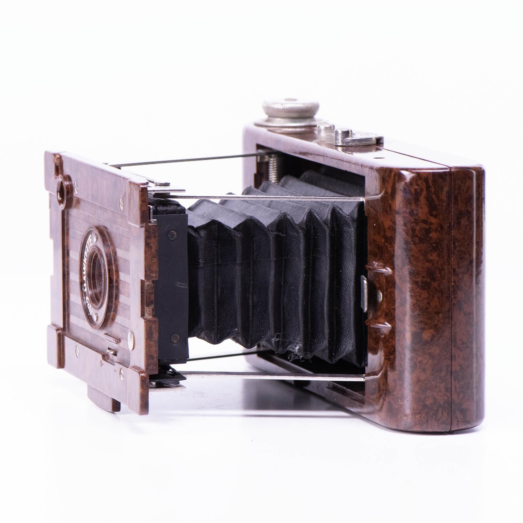 Kodak No. 2 Hawkette Camera | 105mm lens | Bakelite brown | Great Britain | 1930