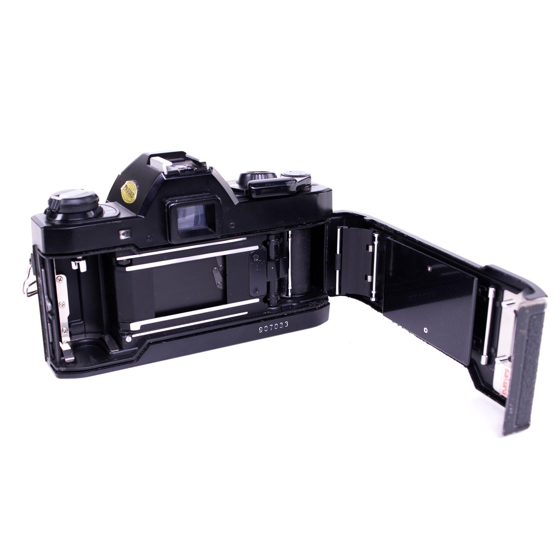 Konica FP-1 Camera | Black | Japan | AR mount | 1981 - 1983