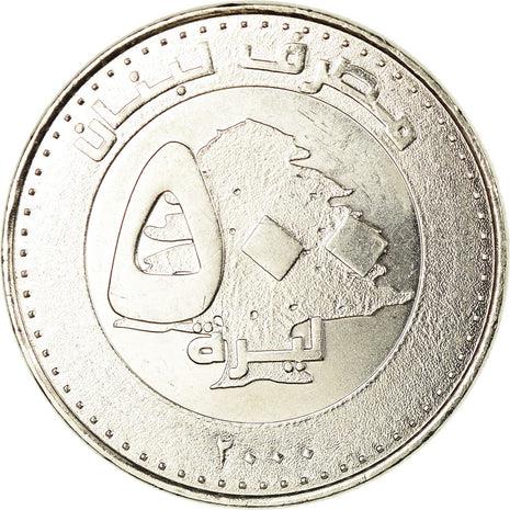 Lebanon Coin 500 Līrah | Cedar Tree | KM39 | 1995 - 2009