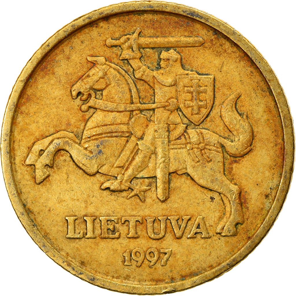 Lithuania Coin Lithuanian 10 Centų | Vytis | Knight | Horse | KM106 | 1997 - 2014