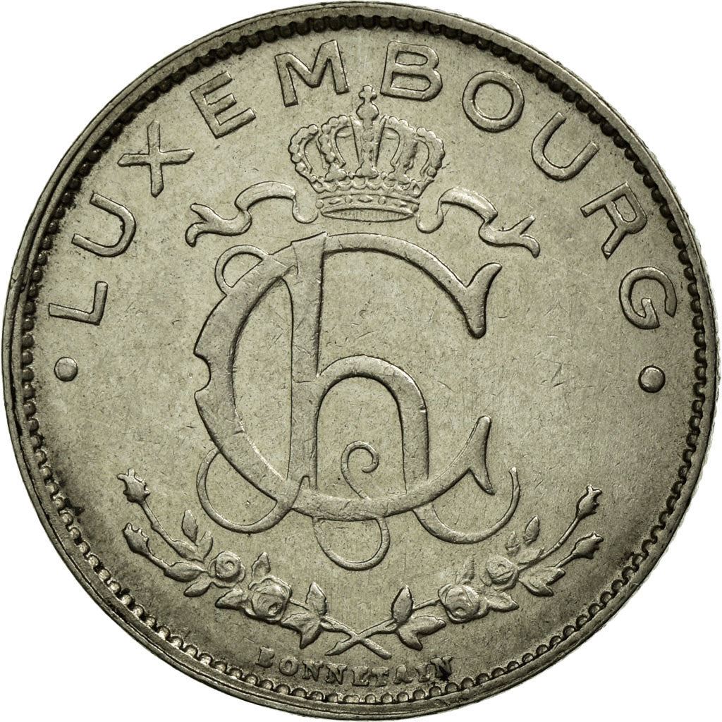 Luxembourg 1 Franc Coin | Grand Duchess Charlotte | 1924 - 1935