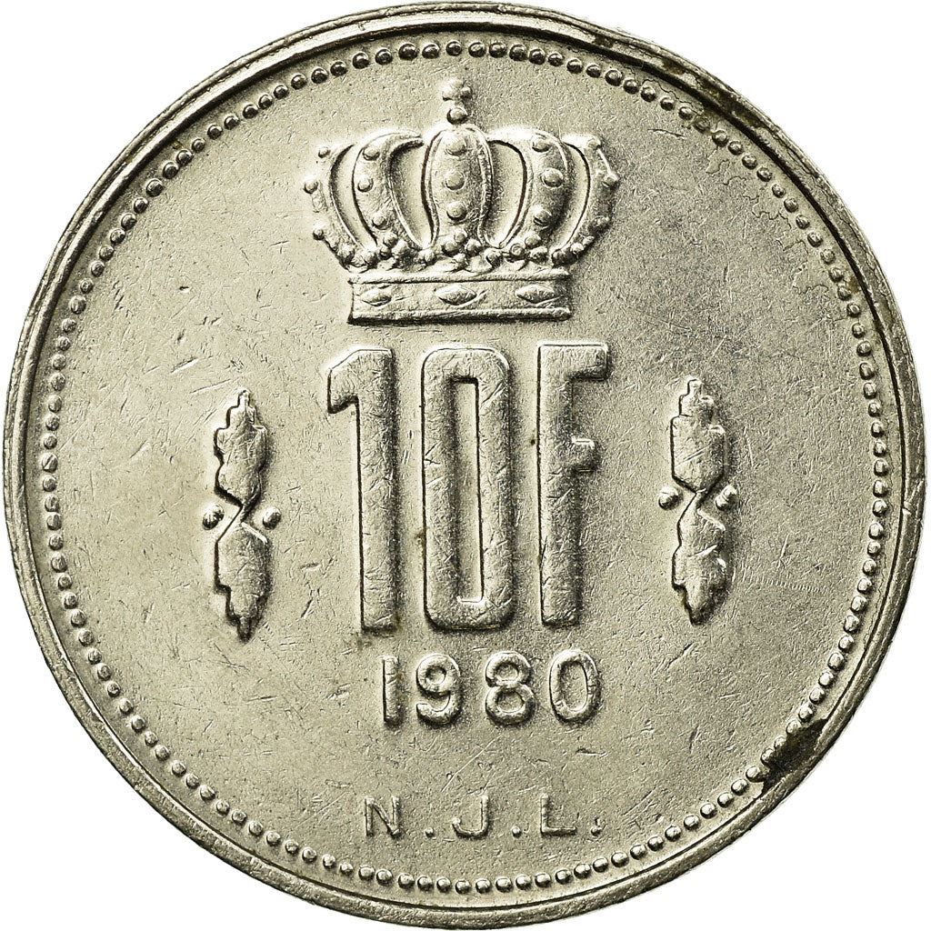 Luxembourg | 10 Francs Coin Prince Jean | KM57 | 1971 - 1980